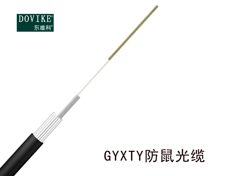 GYXTY鋼絲鎧裝光纜，12芯鋼絲鎧裝防鼠咬光纜--江蘇東維通信科技有限公司